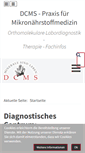 Mobile Screenshot of diabetes-vitalstoffe.de